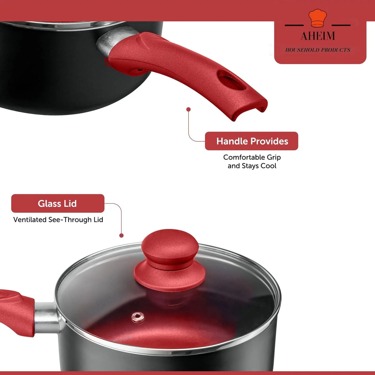 11 Piece Aluminum Nonstick Cookware Set I496489