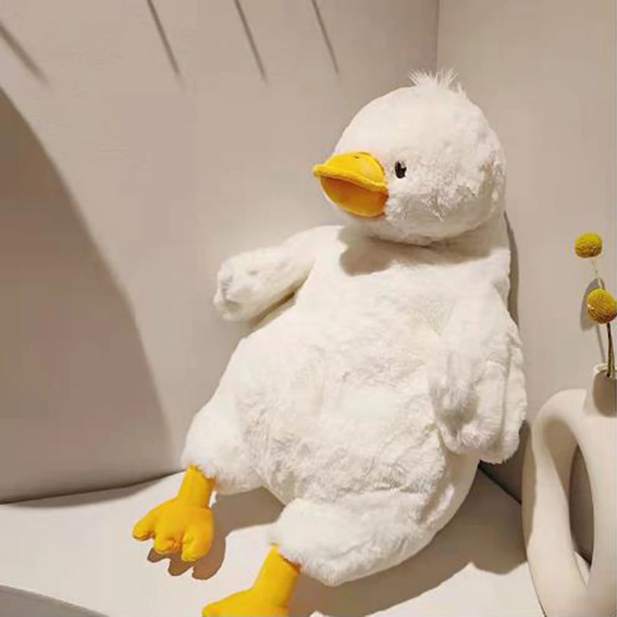 Cartoon Duck Plush Doll Throw Pillow Stuffed Toy K710