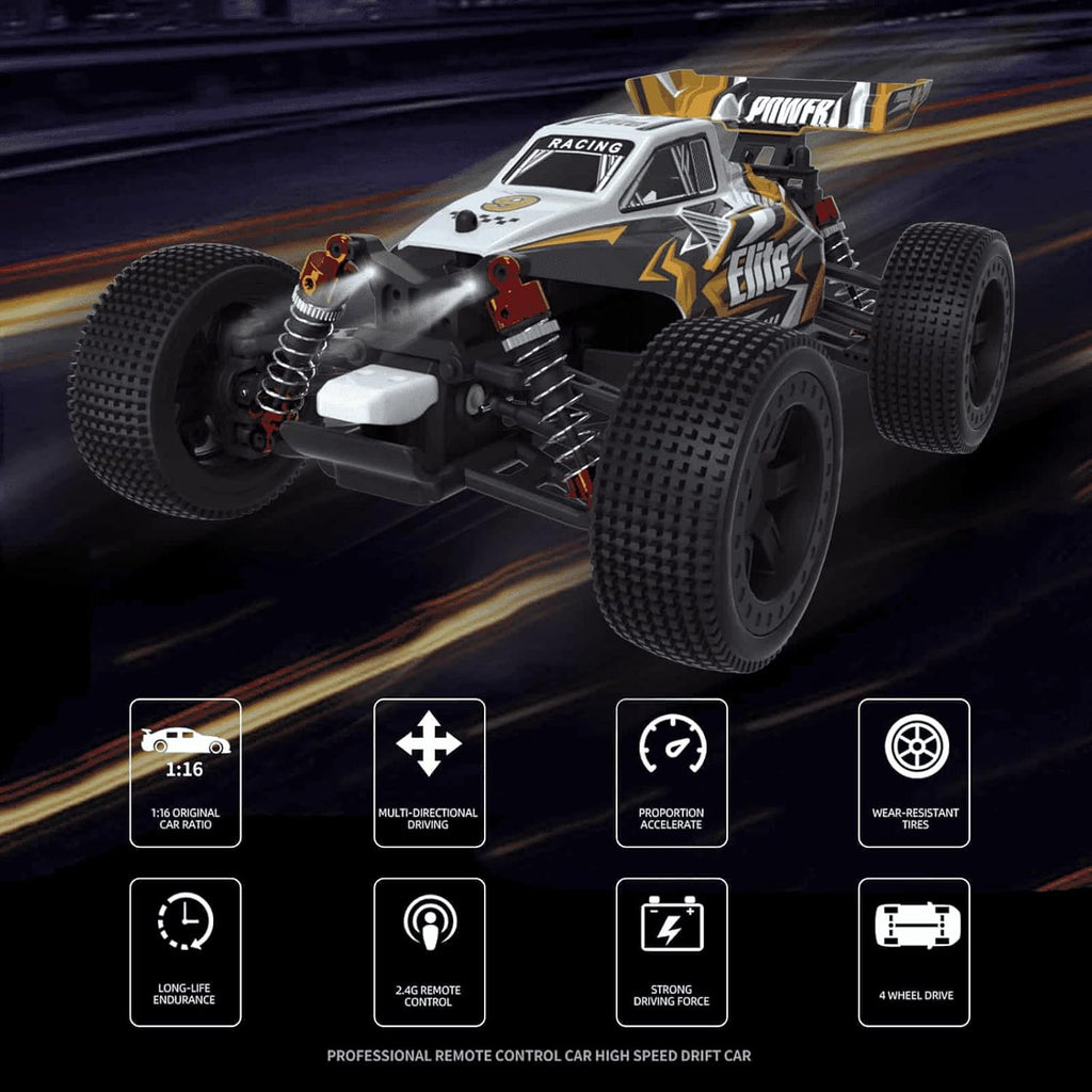 Yellow 1:16 Scale 4WD RC Truck X621881