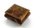 18 Note Christmas Theme Wood Inlay Music Box P365