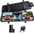 10'' Touch Screen 3 Channel Mirror Dash Cam K3636