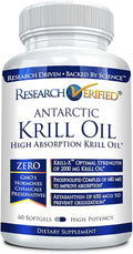 2000mg Antarctic Krill Oil 60 Softgels J386