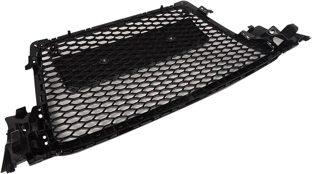 Gloss Black Front Mesh Grille for Audi A4 Sedan W937