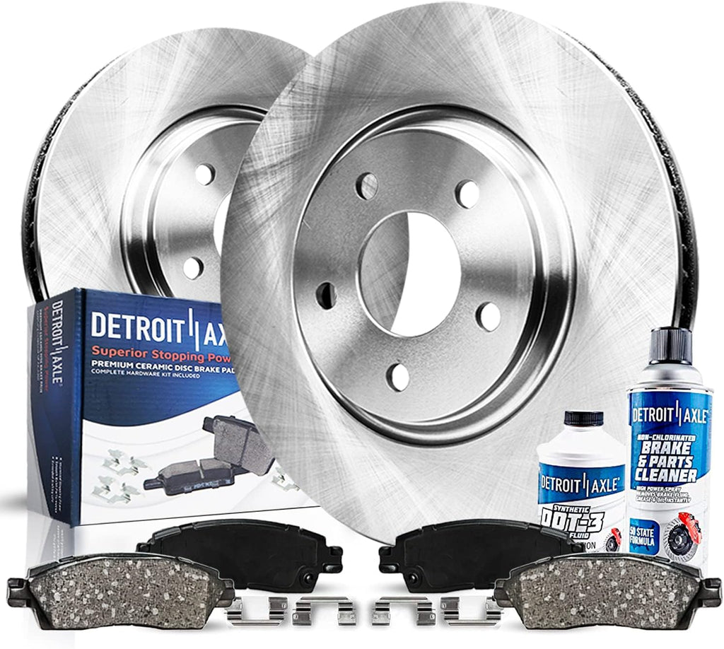 Front Disc Brake Rotors and Brake Pads for Town & Country Voyager Dodge Grand Caravan J997657