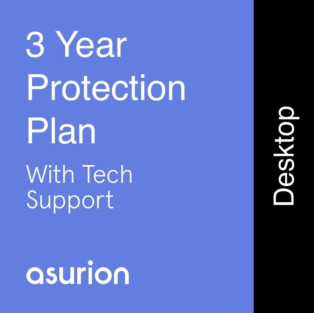 3 Year Desktop Computer Protection Plan with Tech Support U191