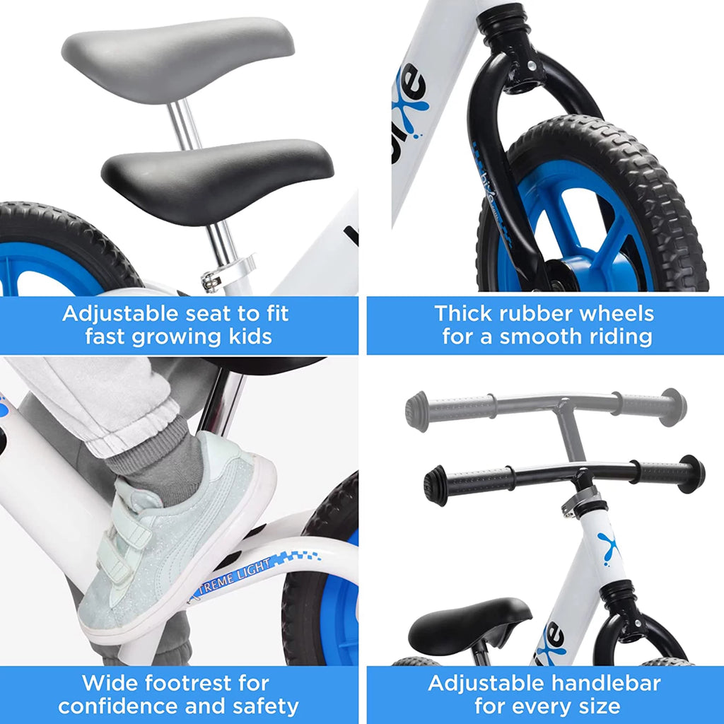 Aluminum Lightweight 12” No-Pedal Toddler Balance Bike L291