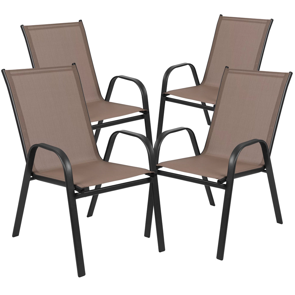 7 Piece Outdoor Patio Dining Set with Umbrella Hole K204