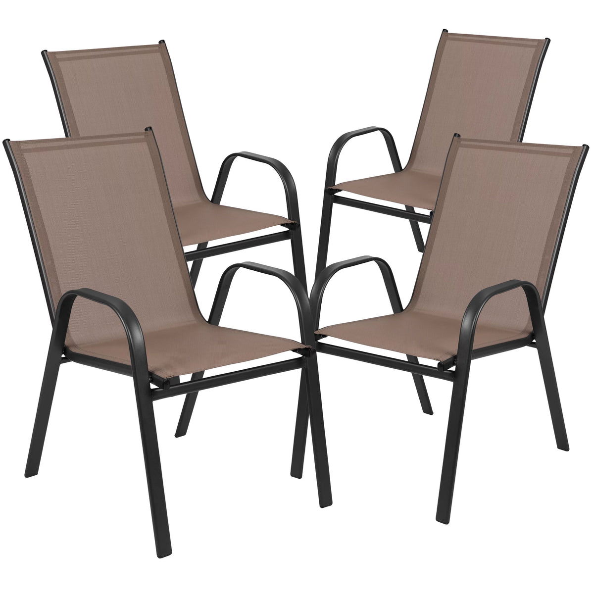 7 Piece Outdoor Patio Dining Set with Umbrella Hole K204