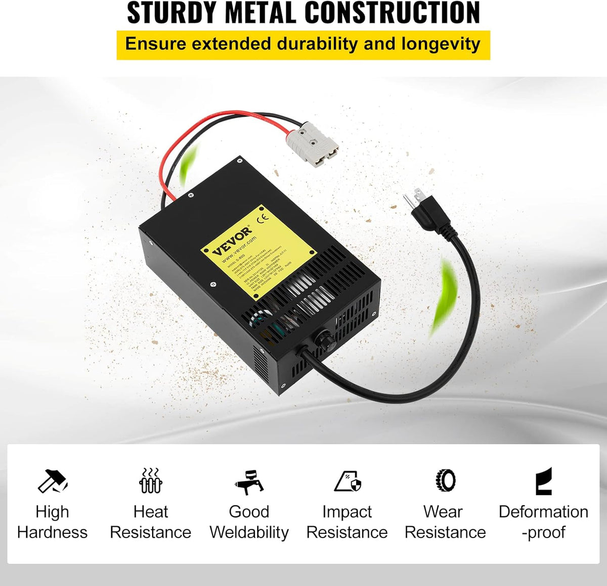 RV Power Converter Charger 800W 45 Amp U1711