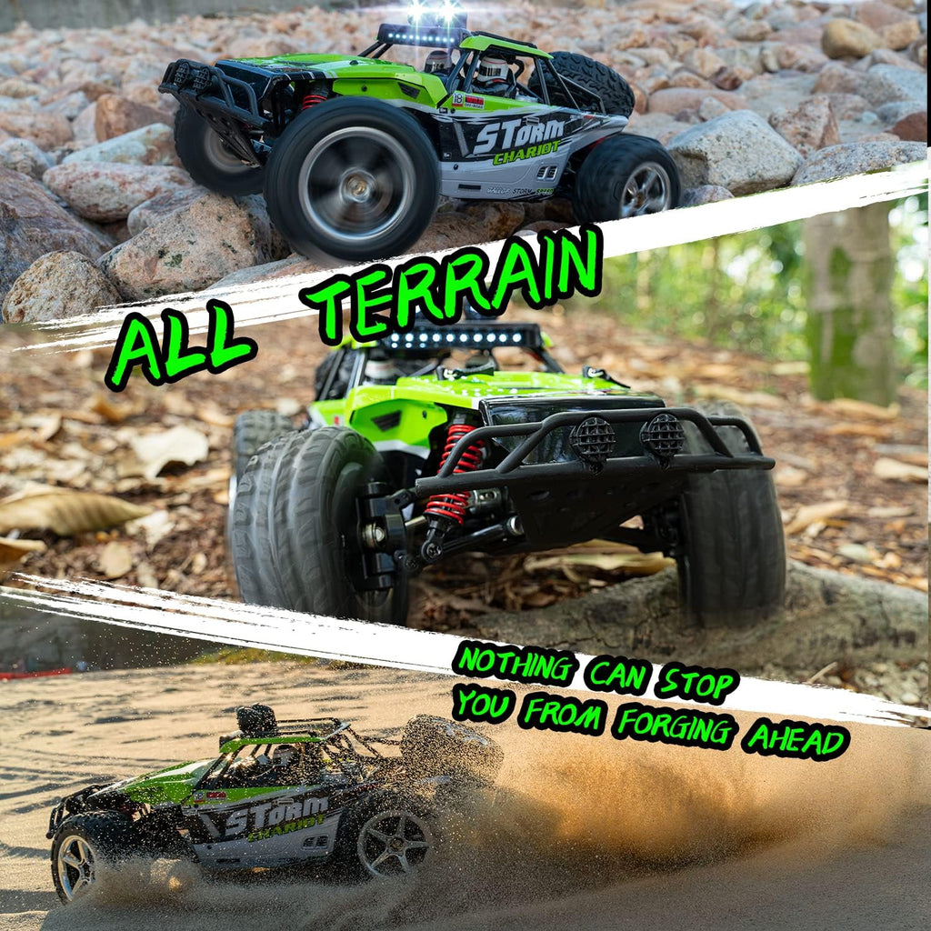 1:10 Scale 4WD RC Truck with 2 Rechargeable Batteries X749
