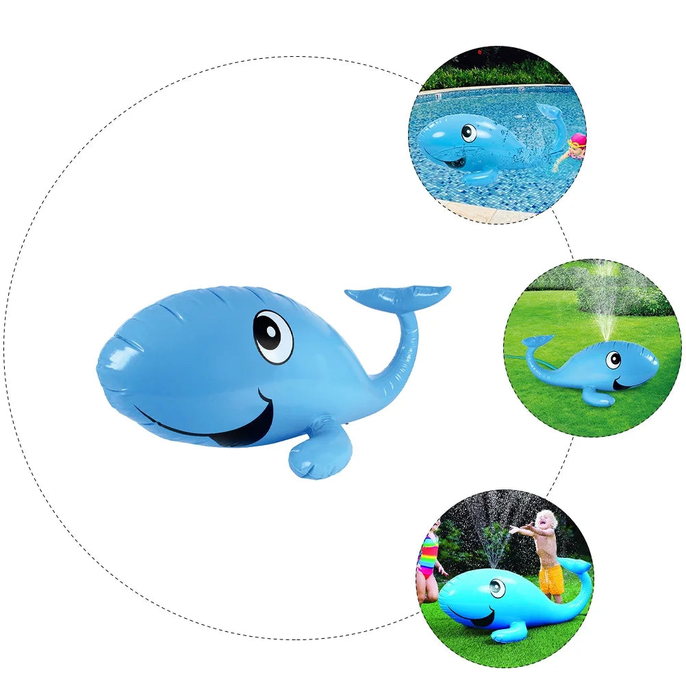 Inflatable Dolphin Water Spraying Pad Y4795