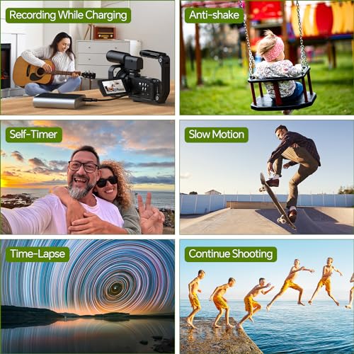 5K Video Camera Camcorder with 16x Digital Zoom V3057