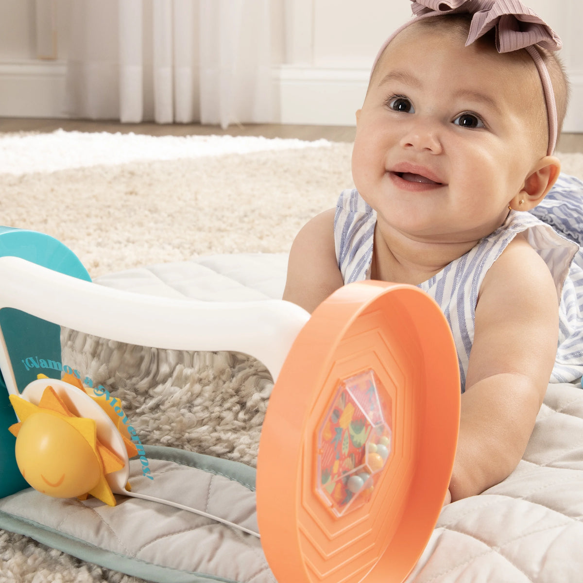 2-in-1 Activity Mirror Baby Toy Z9594
