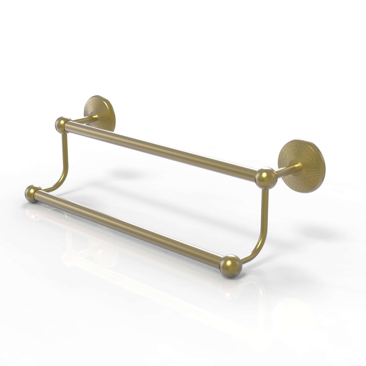 24 inch Double Towel Bar Satin Brass Y205