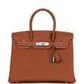 Gold Togo Palladium Hardware Handbag U69556