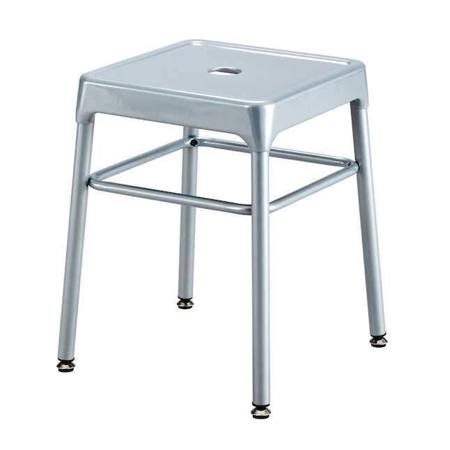 Black Steel Guest Stool F255114