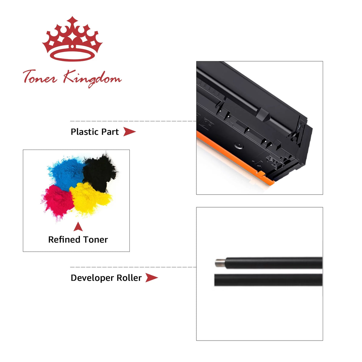 305X 305A CE410X Toner Cartridge for HP Laserjet Pro Printer Black Cyan Magenta Yellow T592274
