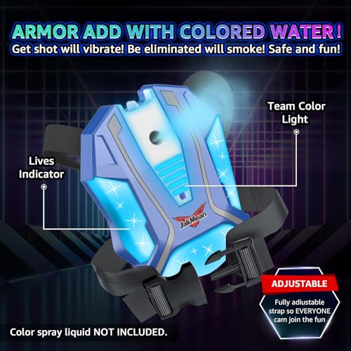 Rechargeable Laser Tag Set with Vests Set of 4 R682642