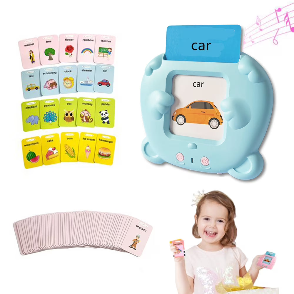 Talking Flash Cards Learning Toys with 112 Double-Side Cards Y9965
