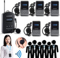 UHF Wireless Simultaneous Translation System Transmitter Receiver 200 Channels 1 Transmitter & 5 Receivers R51920