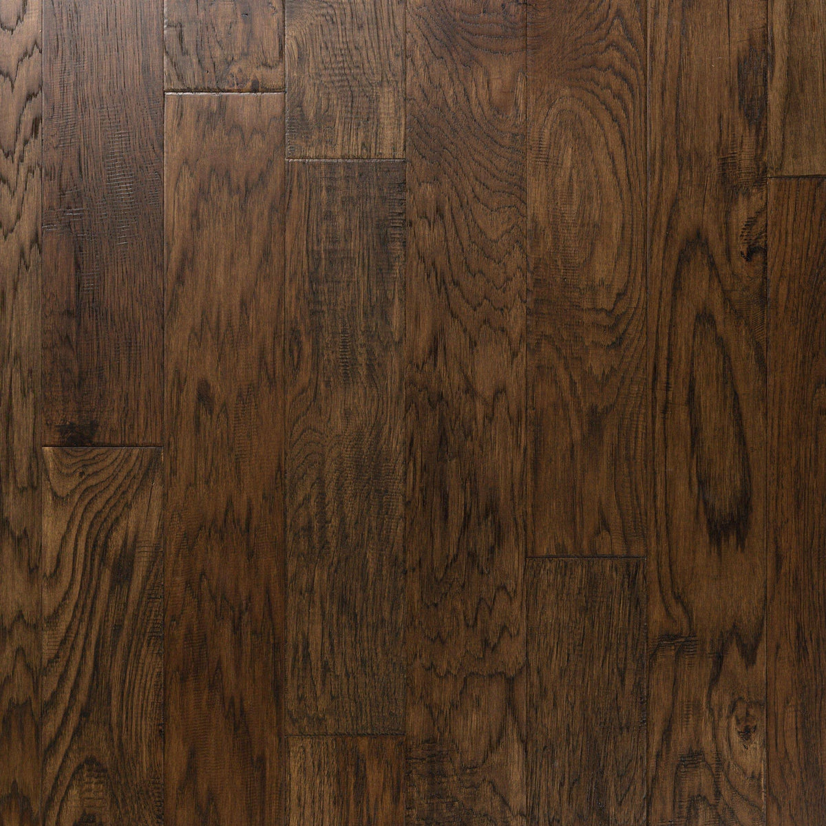 Medium Brown Hickory Locking Engineered Hardwood U792