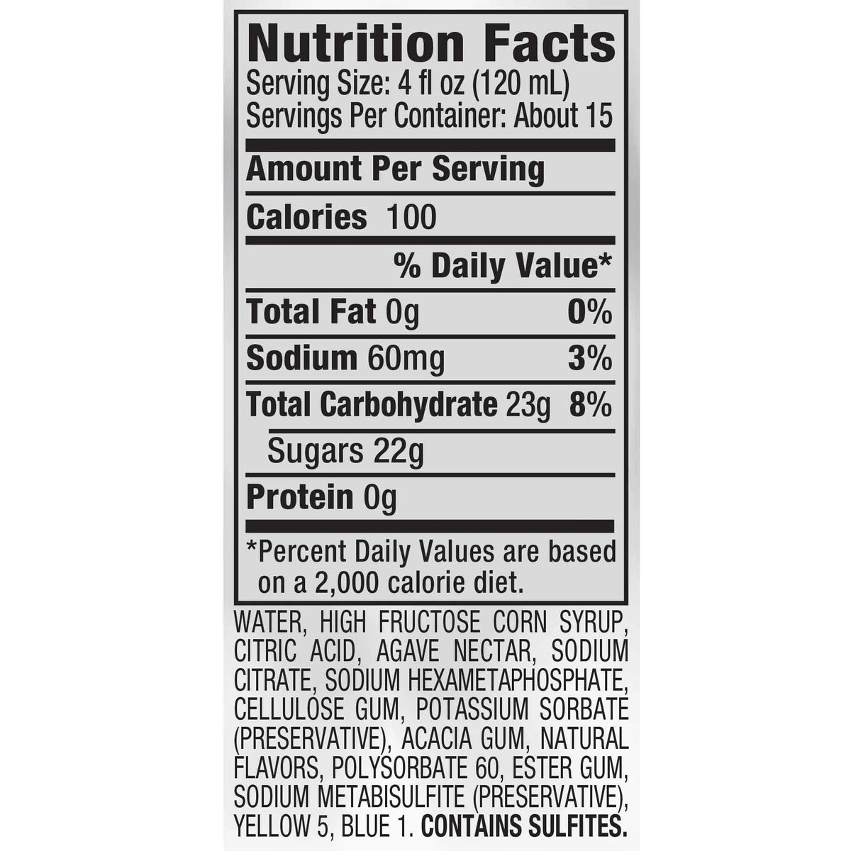 Margarita Mix 1.75 L S72518