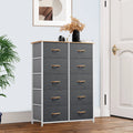 10 Drawer Fabric Storage Dresser B154