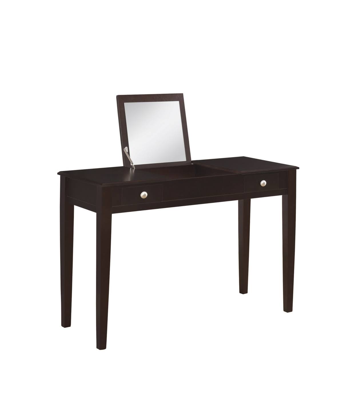 Open Brown 2-Piece Vanity Set S7172