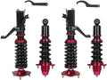 2 Front + 2 Rear Metal Damper Strut Coilover Suspension Kit F363602