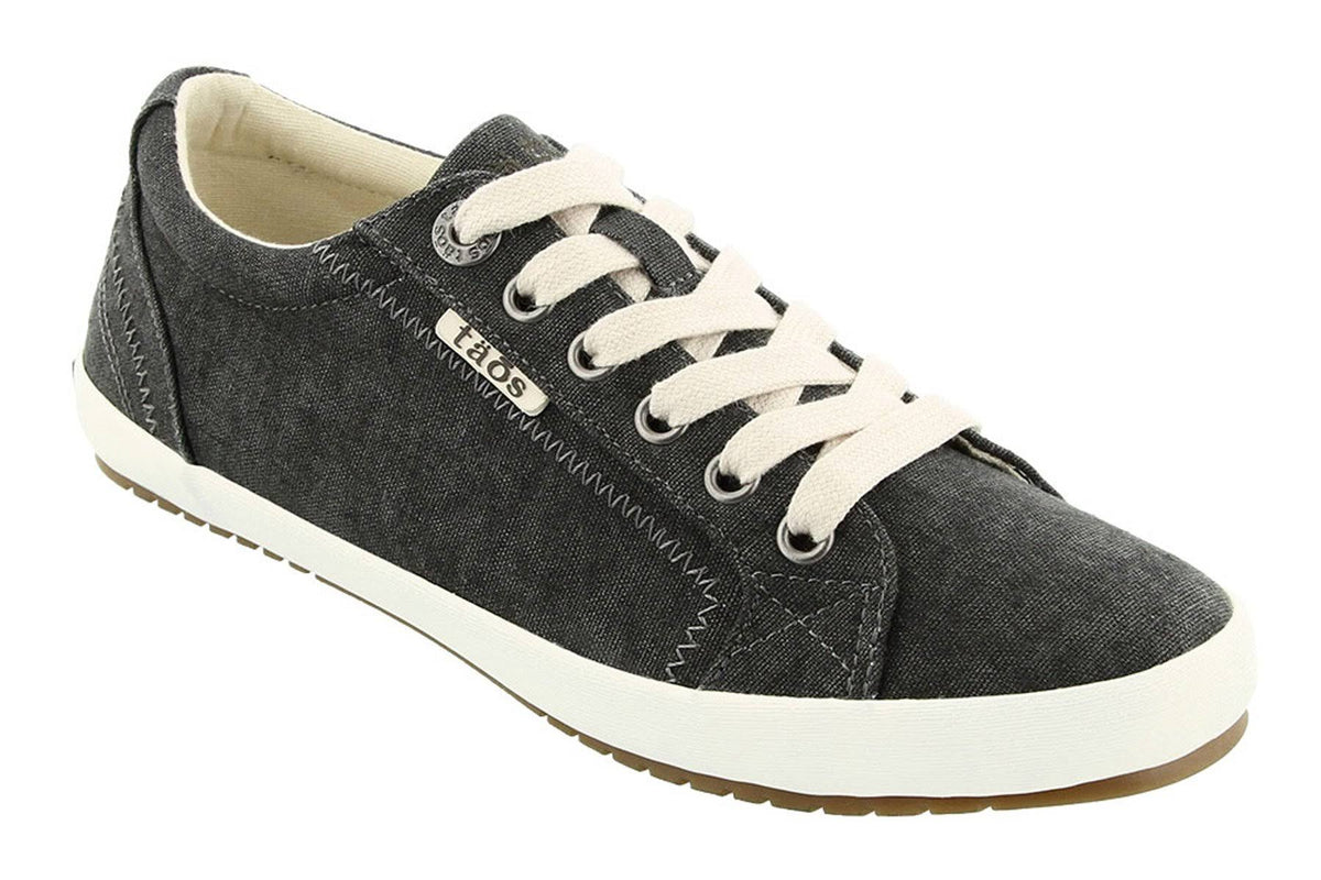 Charcoal Canvas Shoes A4077