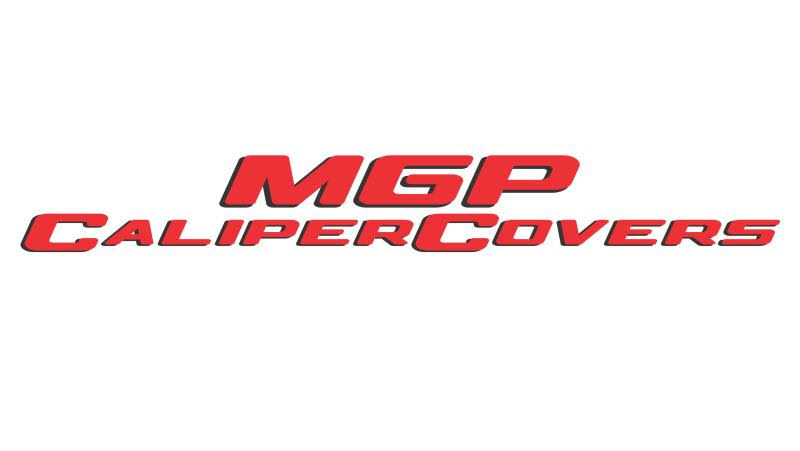 4 Caliper Covers Black Yellow Finish T861