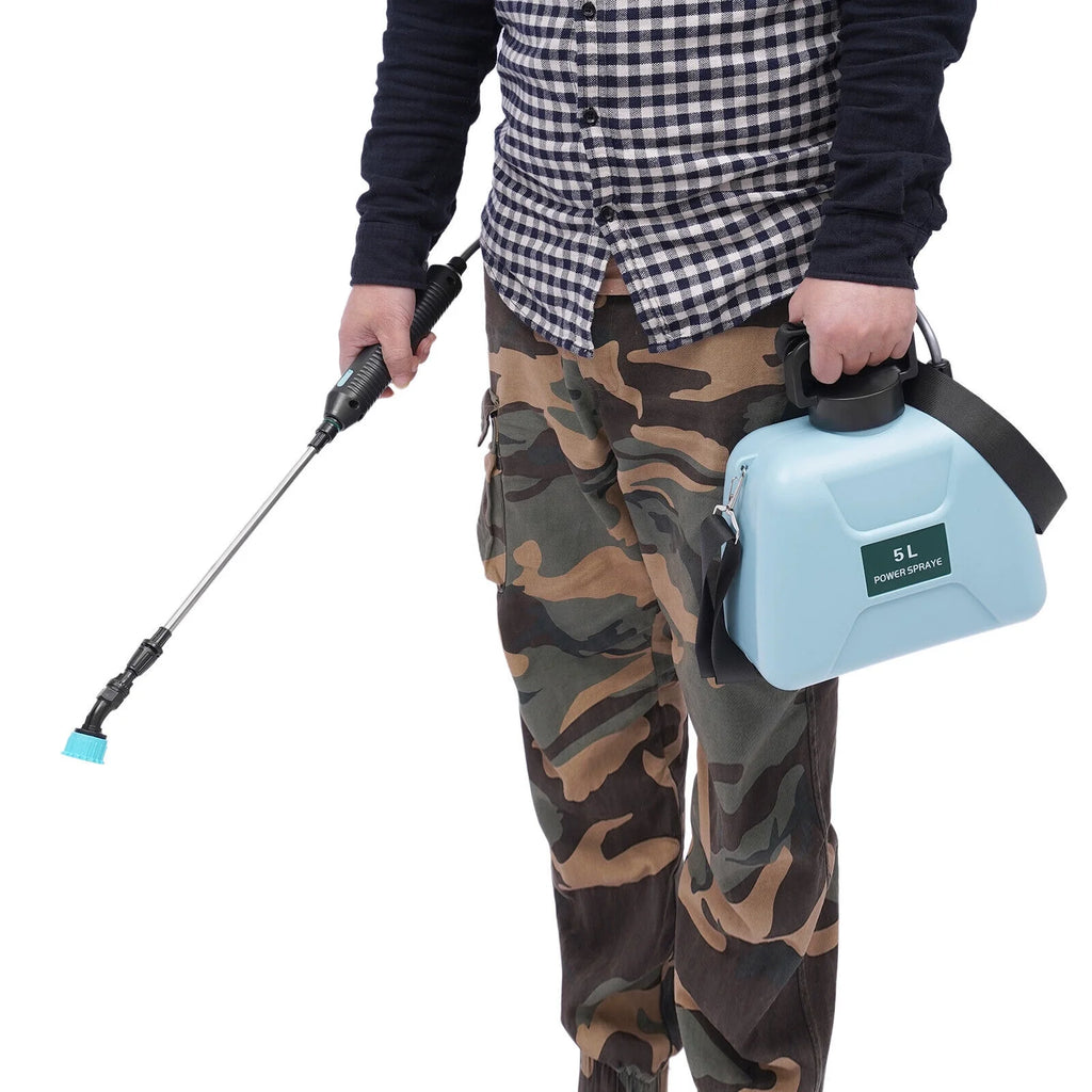 5L Electric Plant Mister Spray Bottle with Adjustable Shoulder Strap V657