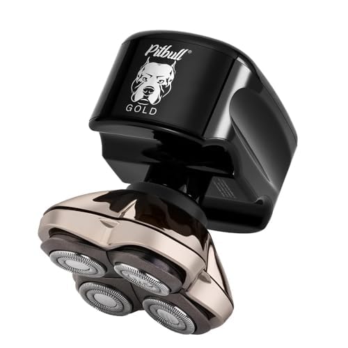 Gold Electric Head and Face Shaver F7554