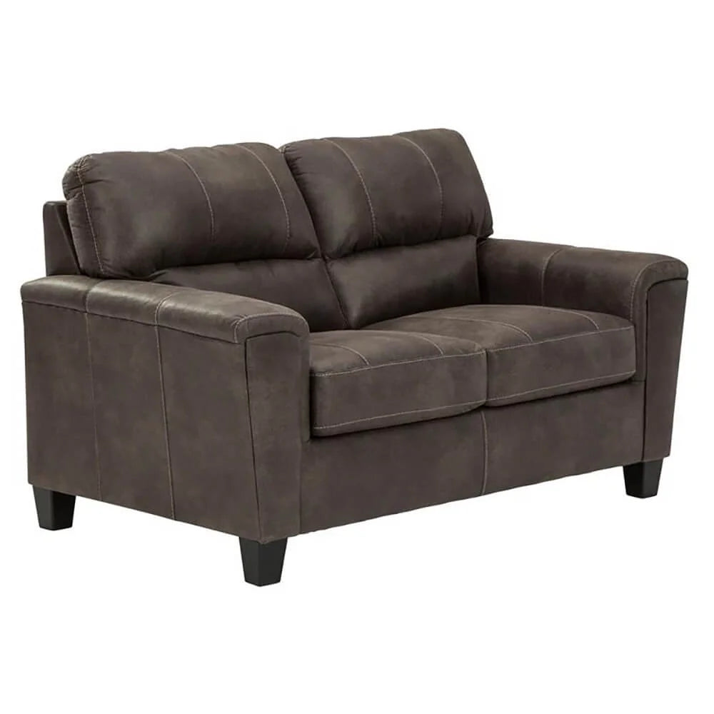 Smoke Loveseat V1058