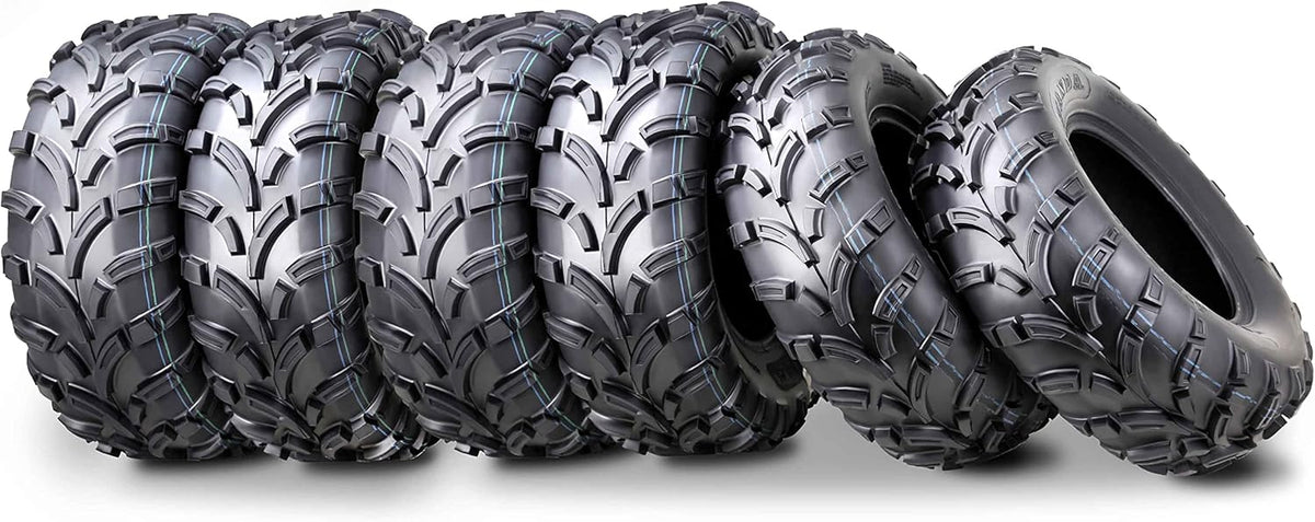 Set 6 25x10-12 & 25x11-12 ATV UTV Tires A606176