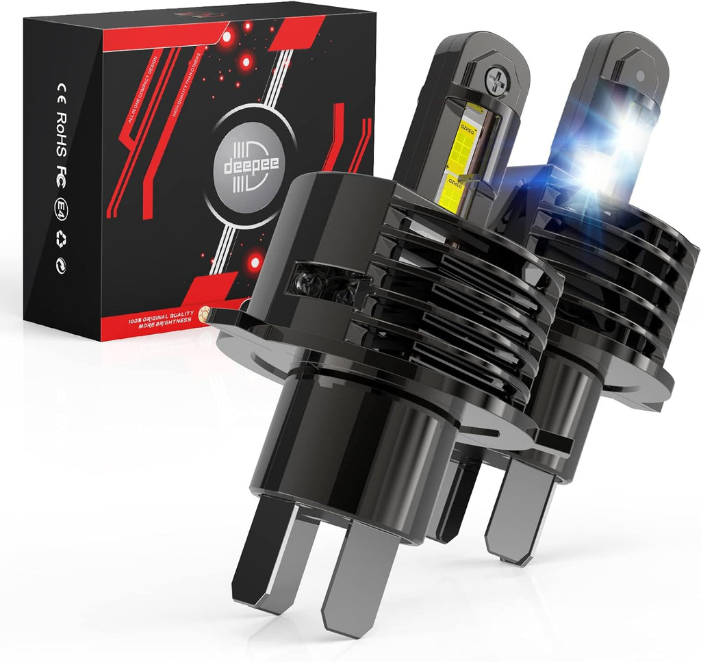 LED Headlight Bulb Conversion Kit 120W 20000LM 6500K Cold White Pack of 2 W8967