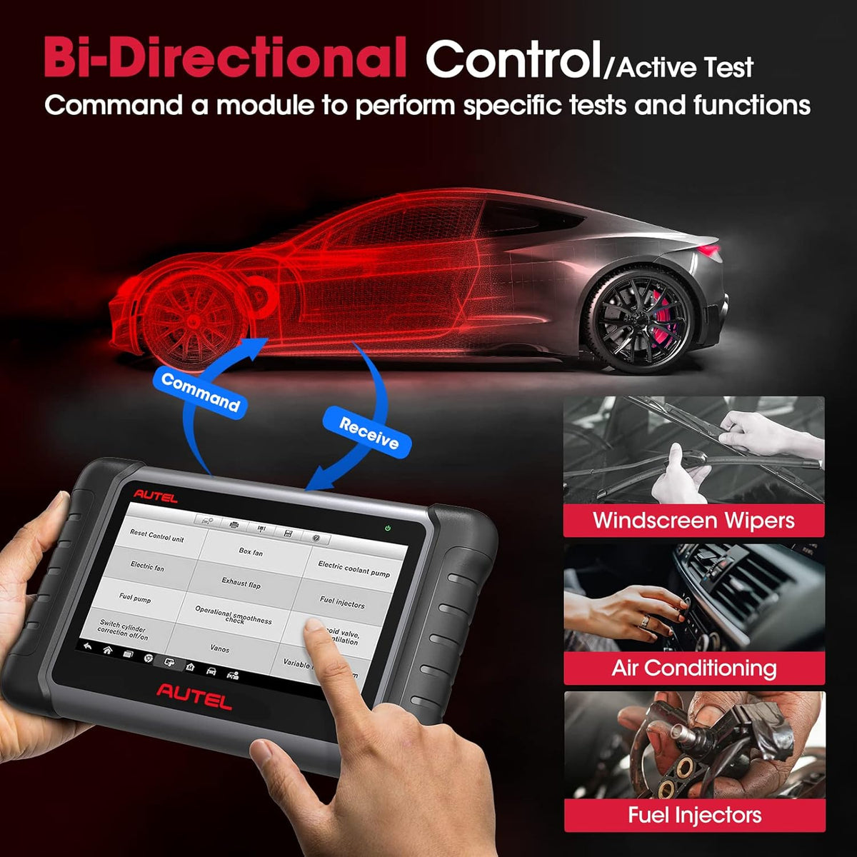 OBD2 Diagnostic Scan Tool with Bi-directional Control G152