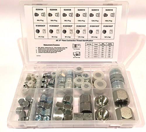 64 PC Hydraulic Adapter Fitting Kit Set A513426