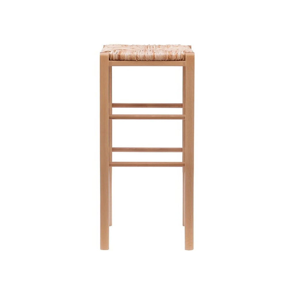 29.15" Traditional Wood Backless Bar Stool D6768