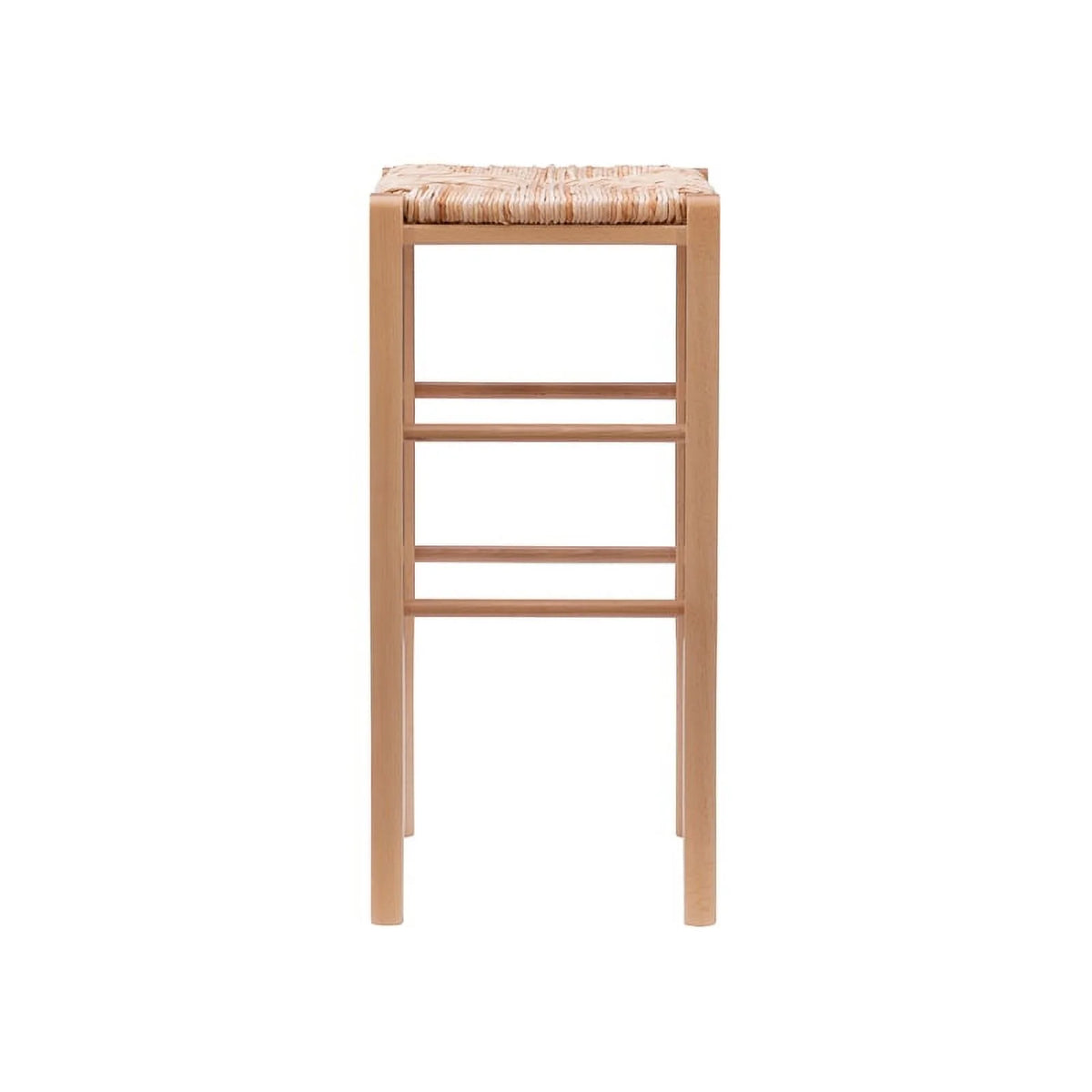 29.15" Traditional Wood Backless Bar Stool D6768