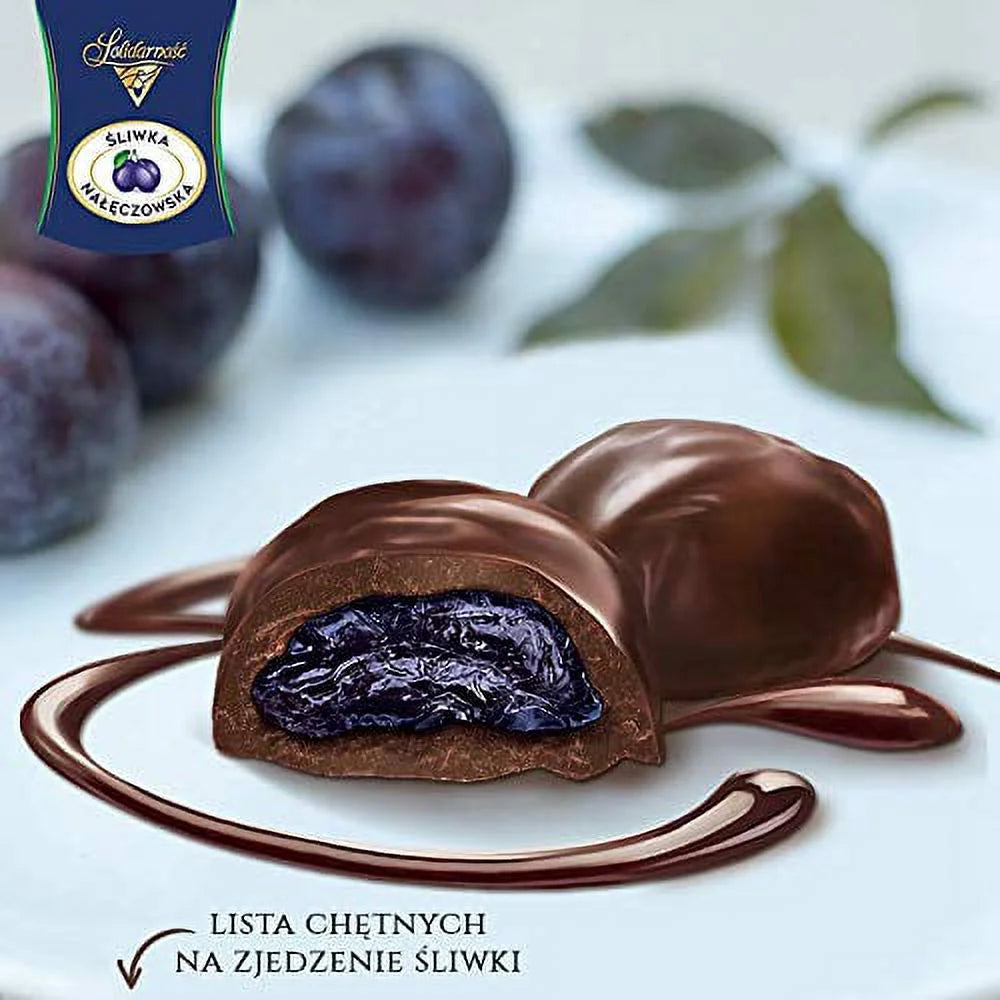 Candied Plums With Cocoa Cream And Chocolate 3 Kg B3736