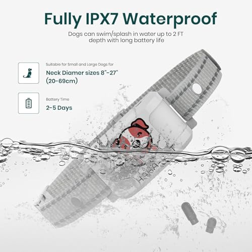 Electric Dog Fence Wireless Containment System with Waterproof Training Collar P545657