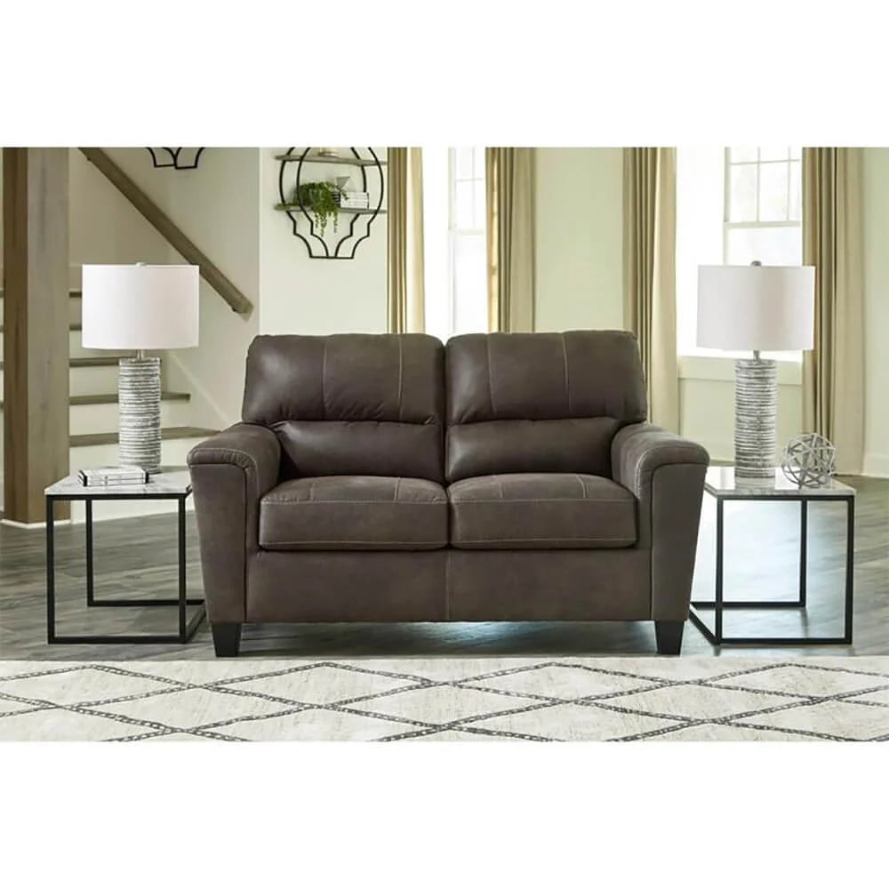 Smoke Loveseat V1058