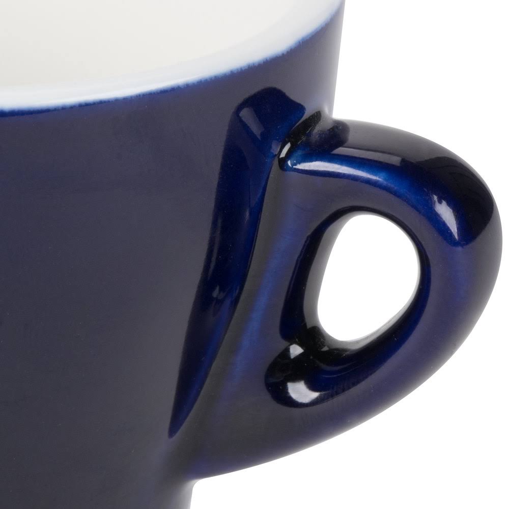 3.5 oz Blue Espresso Cup with Saucer - 48/Case Z721261