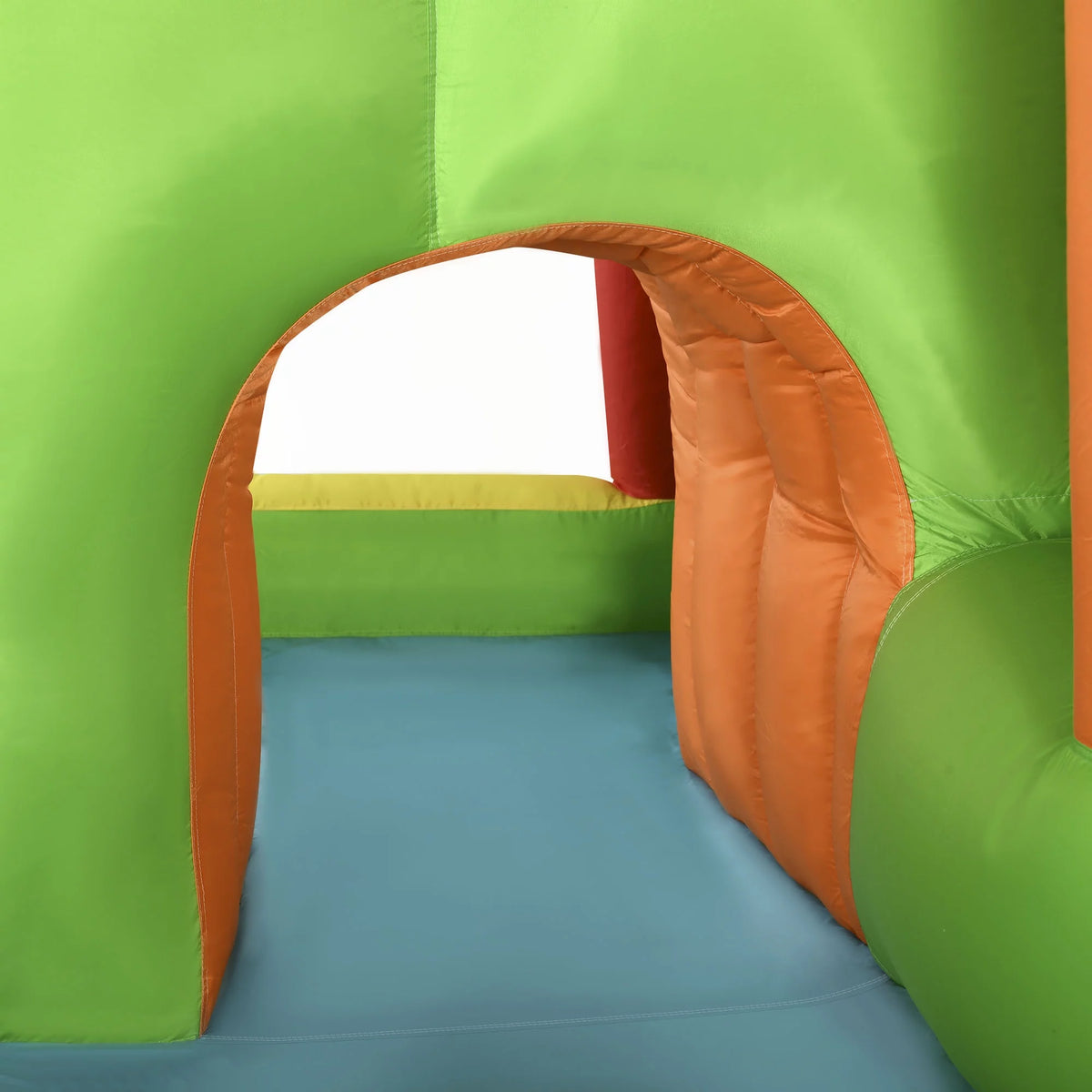 7-in-1 Inflatable Water Slide Bounce House with Carry Bag O4803