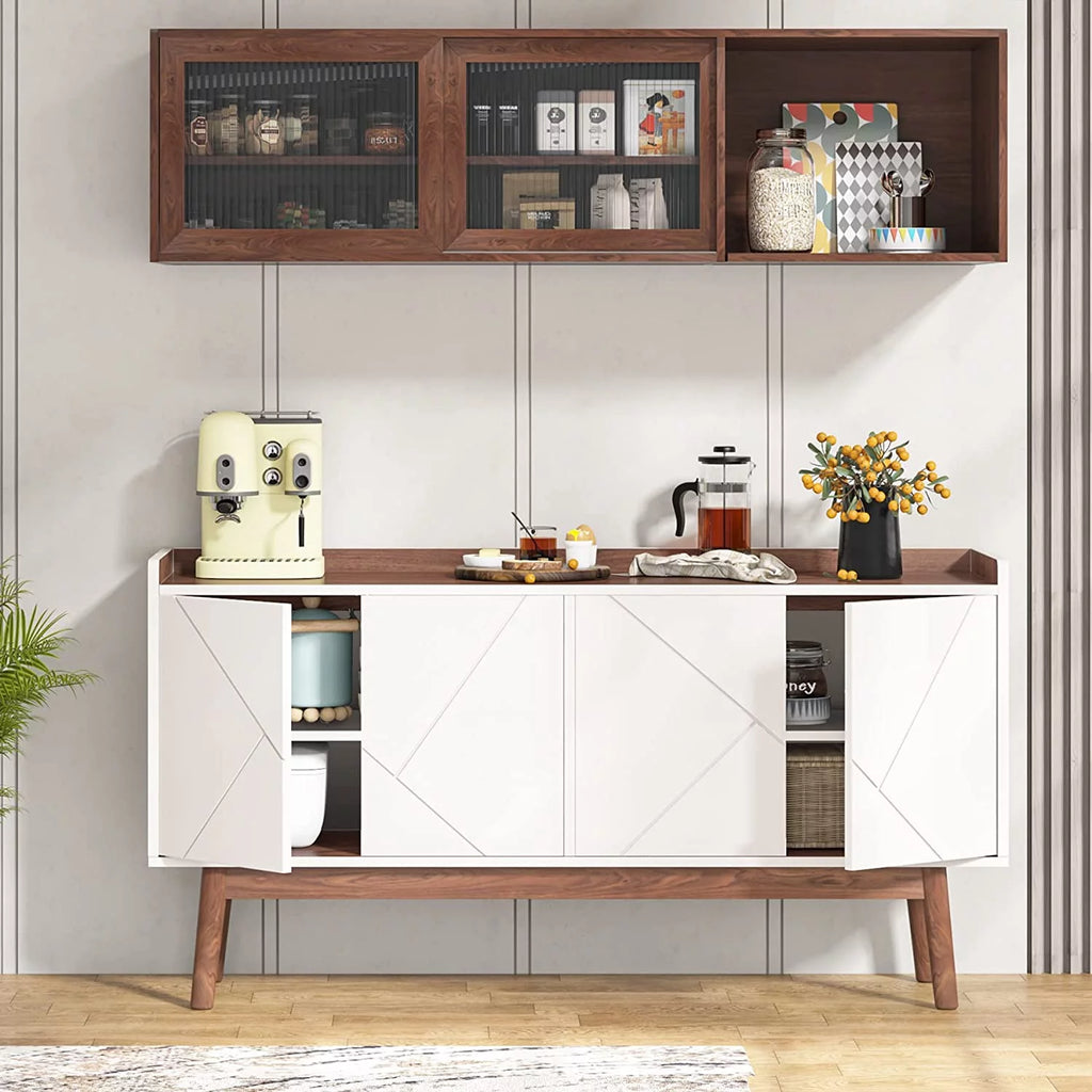 55" Buffet Cabinet with Storage and Doors T9041