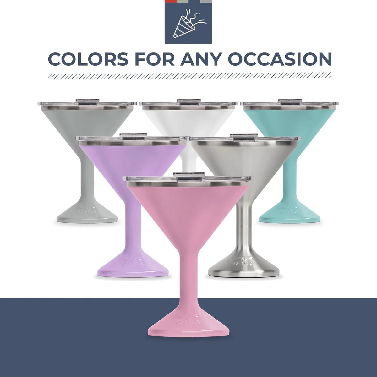 Stainless Steel Martini Cup 8-Oz H140538