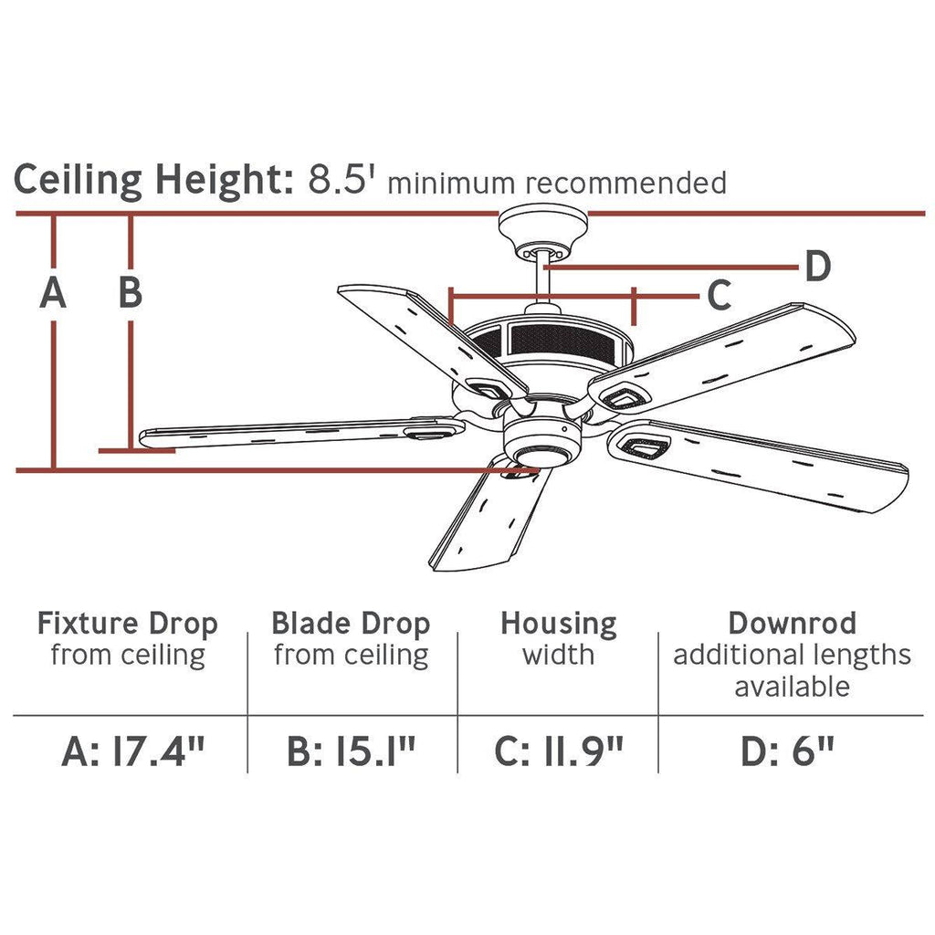 Roman Bronze Ceiling Fan Z416