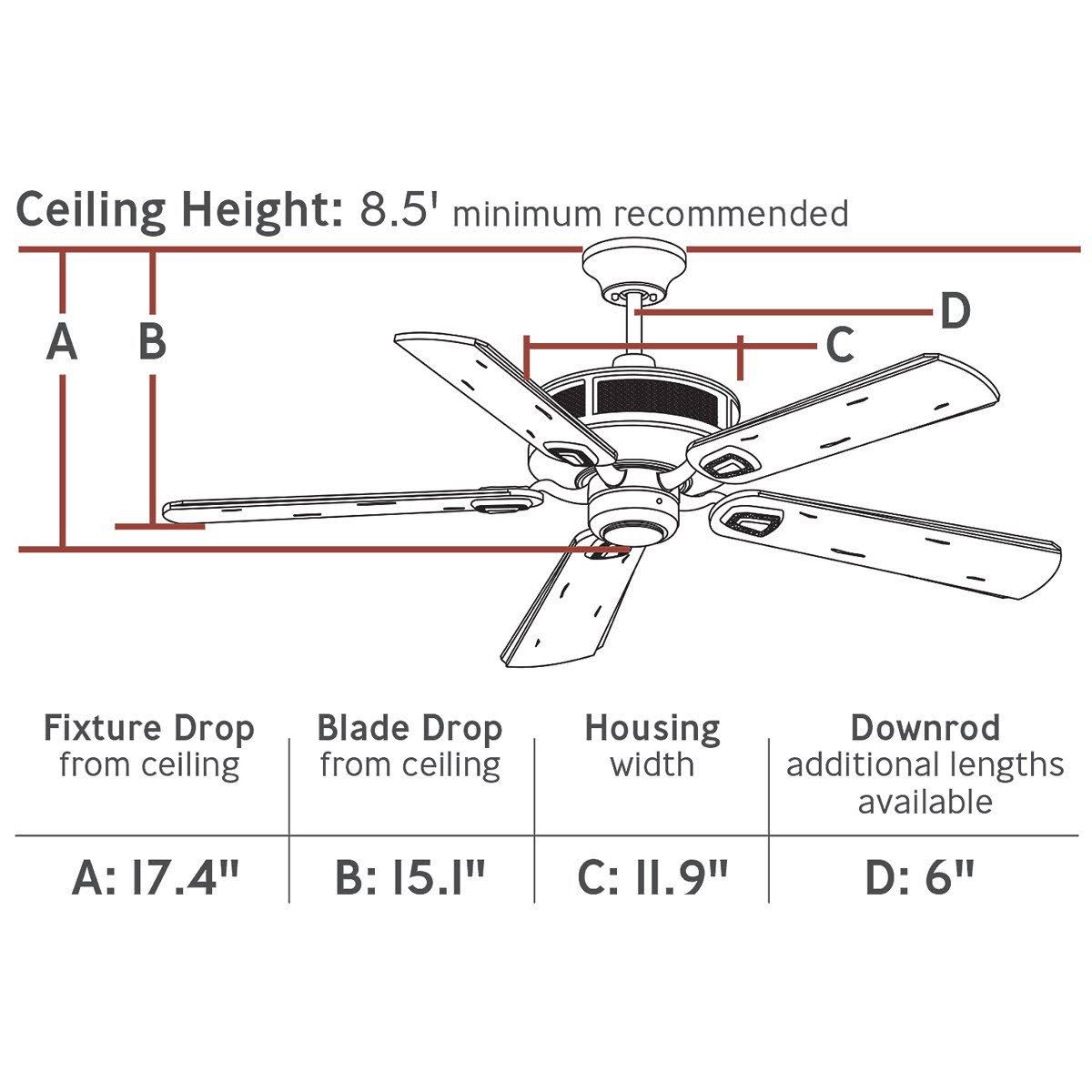 Roman Bronze Ceiling Fan Z416