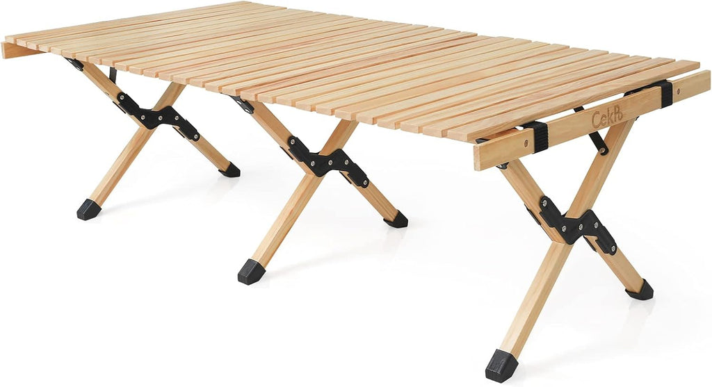 Portable Wooden Folding Picnic Table with Carry Bag R3545
